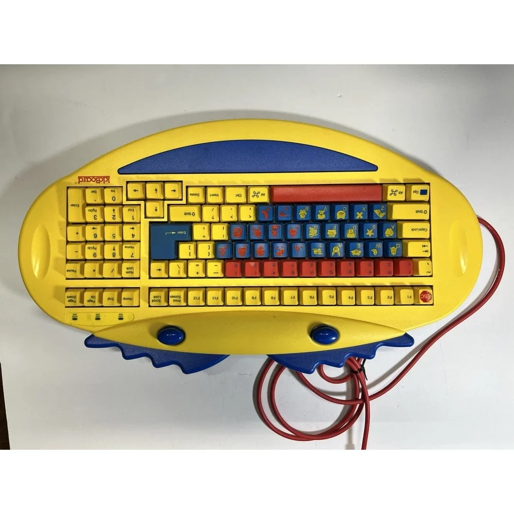 NOS KidBoard KB-MC09 Educational Mechanical Keyboard ALPS Switches Vintage